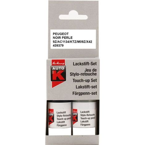 Stylo de retouche peinture Auto-K teinte constructeur Noir Perle KTZ/MO9Z Peugeot/Citroen (1/5)
