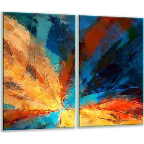 Tabla de cortar de vidrio, 2 unidades, 30x52 cm. (1/5)