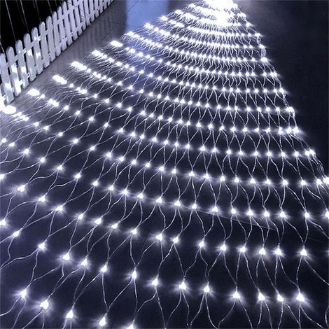 1 Guirlande lumineuse LED, 880 LED, 6x4m, 8 modes, IP44, intérieur extérieur, Noël jardin (1/5)