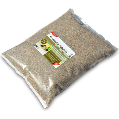 Vermiculite minérale naturelle pour semis cultures plantations - Sac 5 litres