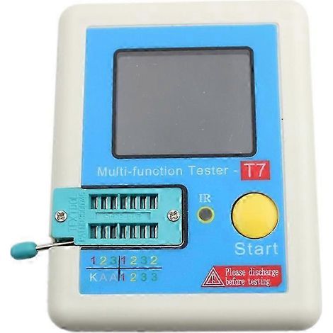 Testeur de transistors haute vitesse LCR-T7, écran graphique couleur, testeur multifonction portable kns (1/5)