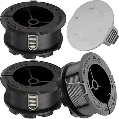 Bobine de coupe-herbe, Φ1,6 mm, 6 m, F016800570, pour tondeuses à gazon BOSCH modèles : Universal GrassCut 18 / Universal GrassCut 18-26 / UniversalGrassCut 18-260, pour têtes de battage de rechange, (1/4)