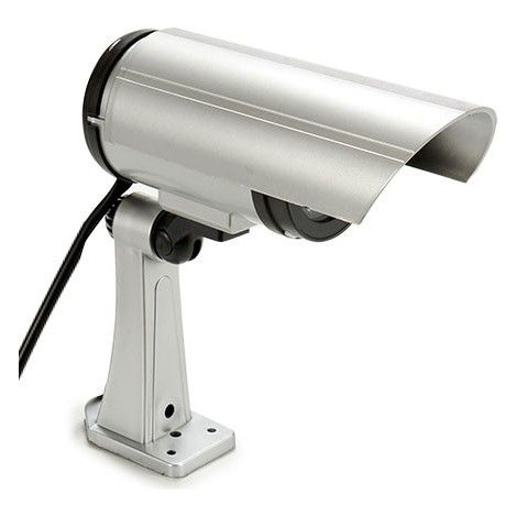 Caméra Factice pour Extérieur ou Intérieur Sans Fil avec Led Clignotante (1/3)