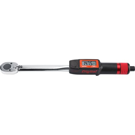 Clé dynamométrique d'atelier numérique, entraînement carré 1/2", mesure 30-150 pi-lb (40-200 N·m) (1/5)