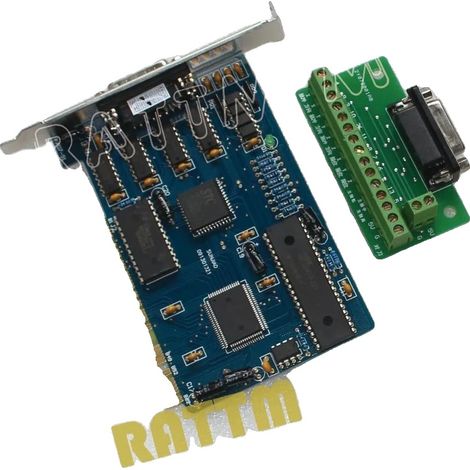 Scheda di controllo del movimento a 3 assi, motore passo-passo, compatibile con software CAD/CAM, formato PCI standard, certificazione CE, tensione di ingresso 5V CC. (1/5)