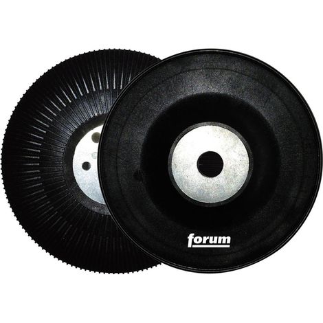 Forum Gummistützteller 115 mm/M14 gerippt (1/2)