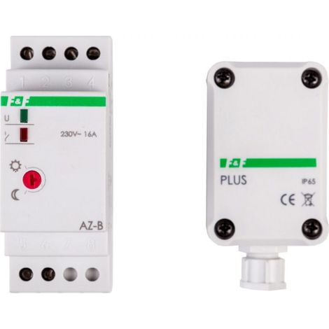 Interruttore crepuscolare 16A 12-264V 2-1000lx alloggiamento AZ-B-plus-UNI