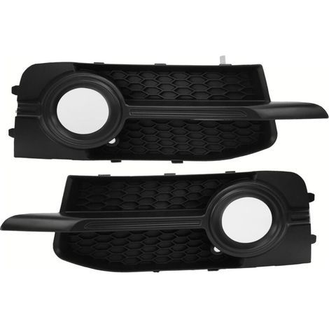 Eosnow, Cubierta de rejilla para faros antiniebla para parachoques delantero 8X0807682B 8X0807681B para A1 8X/8XA 2010-2014