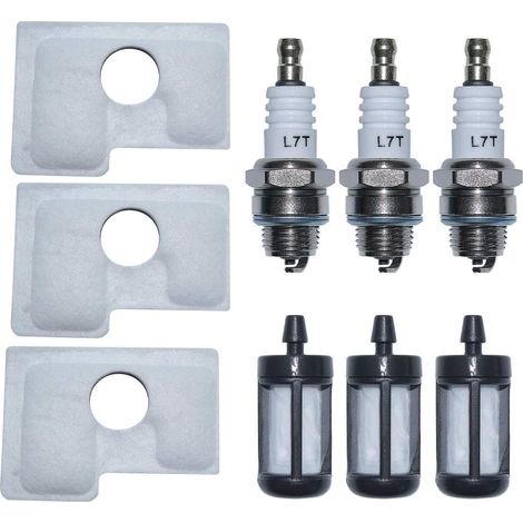 Kit filtre air, carburant et bougie 1130 124 0800 pour tronçonneuse Stihl MS170 MS180 017 018 MS180C (1/5)