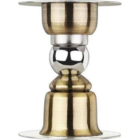 Arrêt porte magnétique bronze avec ruban 3M ou vis lot de 1 (1/5)