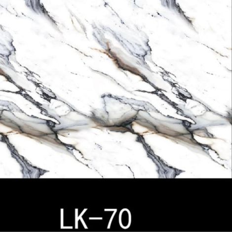 TrAdE Shop Traesio - Pannello Adesivo Effetto Marmorizzato Venato Lucido 120x300 Cm Pareti Paraschizzi Stanza - (1/2)