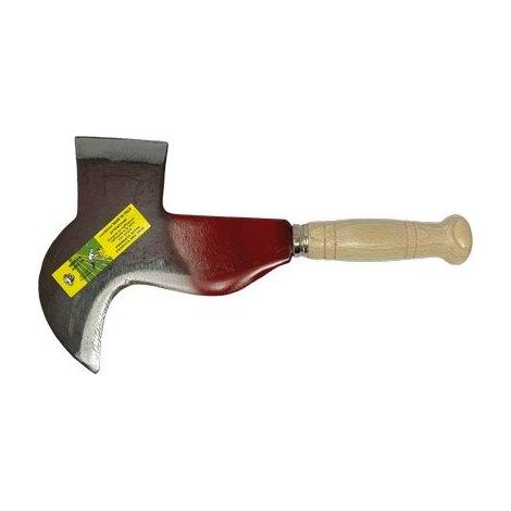 RONCOLA PENNATA FROSINONE 260 LEONELLI  ACCIAIO FORGIATO/LEGNO CM 22