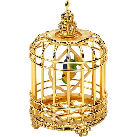 Mini Cage à Oiseaux en Alliage de Zinc, Décor de Maison de Poupée, échelle 1:12, Ornement de Petite Cage à Oiseaux, Accessoire de Photographie pour Affichage de Scène, Accessoire Miniature (1/5)