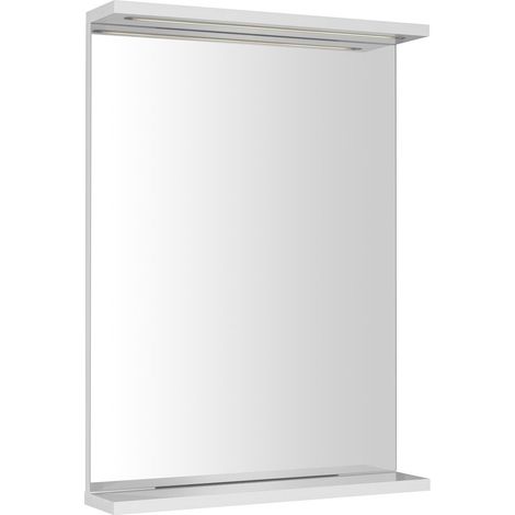 Aqualine Korin - Miroir avec éclairage LED, 50x70 cm, blanc KO395S