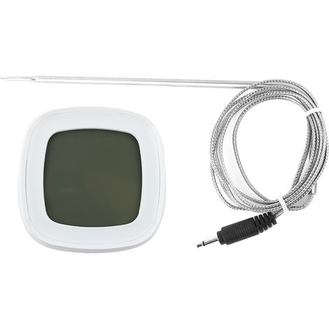 Thermomètre De Cuisine Écran Tactile Sonde Température Minuterie Cuisson Barbecue Viande Poisson 1 Pièce