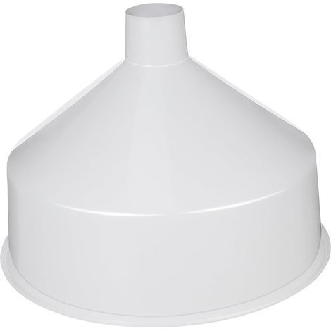 Entonnoir de grand diamètre entonnoir en plastique solide pour remplir la bouteille filtre de cuisine- (1/5)
