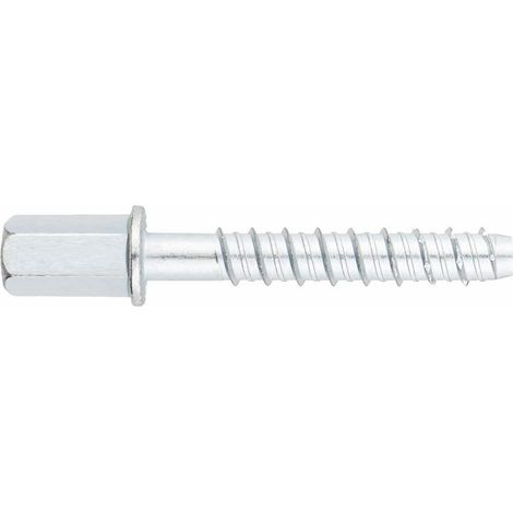 Boite de 50 - Vis a béton - Tête filetage femelle - Recouvrement zingué - Homologué ETE Option 2 Ø8 x 50 (M10)