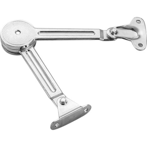 Support de couvercle pliant rétractable en métal pour armoire (1 jeu), réglable et robuste (1/5)