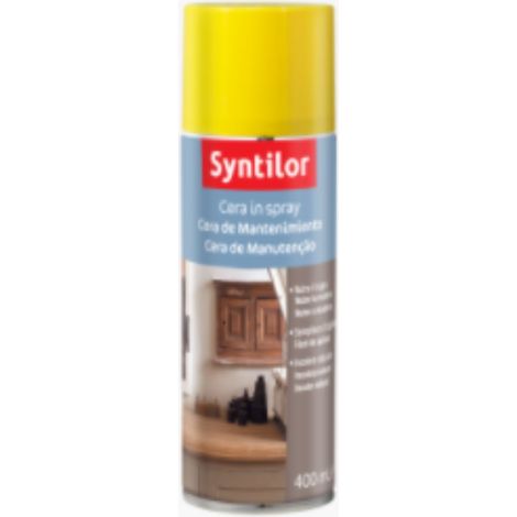SYNTILOR - CERA IN SPRAY PROTETTIVA 400ml - MANTENIMENTO LEGNO