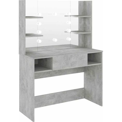 Maison Exclusive - Schminktisch mit LED-Beleuchtung 100x40x135 cm
