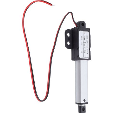Mini actionneur linéaire électrique, course 50 mm, poussée 50 N, vitesse 15 mm/s. (1/5)