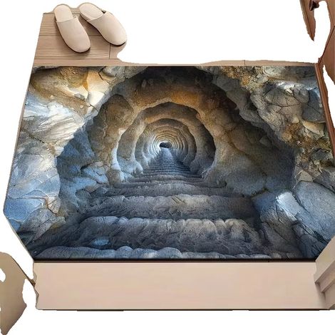 Felpudo, impermeable, antideslizante, 4 unidades, 90 cm x 60 cm (1/2)