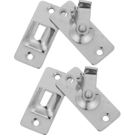 Lot de 2 Loquets de Porte à Angle Droit 90° (1/5)