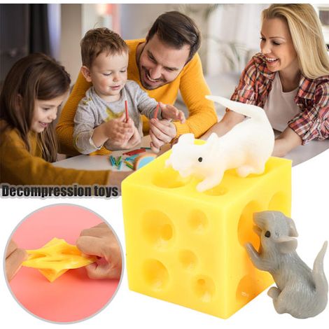 Souris et fromage Cache-cache Jouet sensoriel anti-stress (1/5)