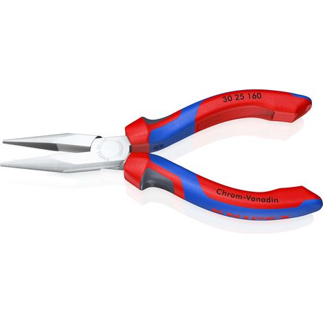 KNIPEX 30 25 160 Pinza per meccanica - a becchi lunghi con manici multicomponente cromata 160 mm (1/6)