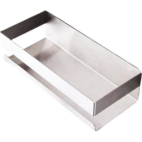 Duschablage Badezimmerregal Ablage Badezimmerregal Badezimmer-Organizer Wandregal Duschkorb ohne Bohren Organizer Edelstahl Silber 23 cm (1/5)