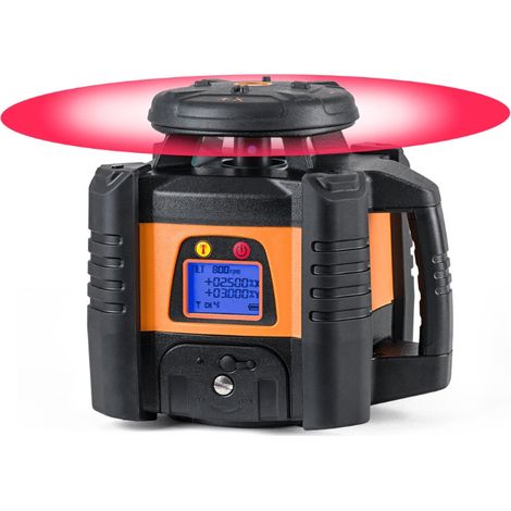 Geo Fennel – Laser rotatif double pente FL 155H-G – Précision ± 0,5 mm/10 m – Technologie Li-Ion – Télécommande radio – Inclinaison contrôlée (1/5)
