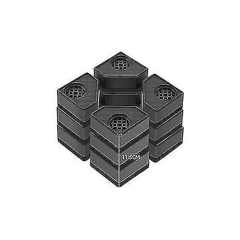 Patins anti-vibrations pour lave-linge, lot de 4, pour lave-linge et sèche-linge, réduisant les chocs et le bruit - yky (1/5)