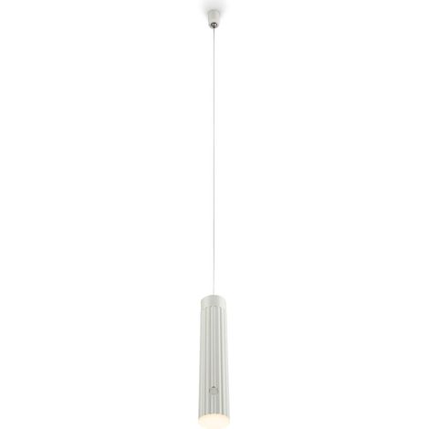 Briloner Pendelleuchte Akku Höhenverstellbar Ø4,5x20,5 cm 3,5W 280lm 3000K Warmweiß Dimmbar Altweiß - Hängelampe Esszimmer Küche Wohnzimmer (1/5)
