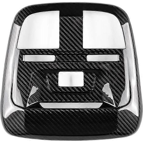 Autocollant en fibre de carbone véritable rigide pour Subaru BRZ Toyota GR86 2022 2023 2024 - Cache de lampe de lecture de console centrale avant (1/5)