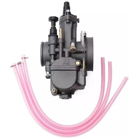 Der modifizierte schwarze PWK-Vergaser ist für 28-mm- und 30-mm-PWK-Motorradvergaser geeignet. (1/4)