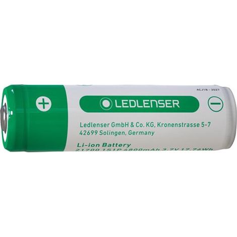 LEDLENSER Ersatzakku 21700 3,7V 4800mAh