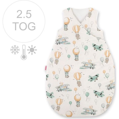 Saco de dormir para bebé, todo el año, aislante, 75 cm - sky adventure