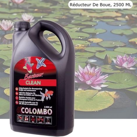 Produit Réducteur De Boue Pour Bassins de Jardin, 2500 ML Pour 12500 litres (1/3)