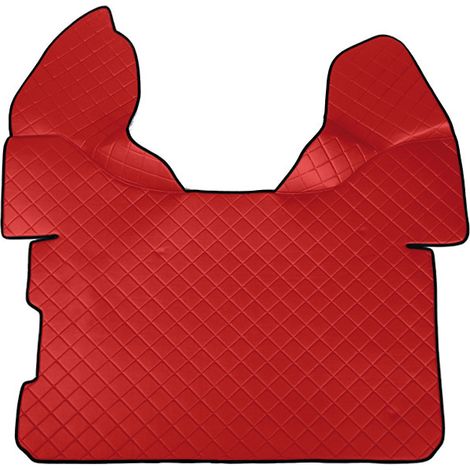 Tappeto centrale in Skeentex - Rosso - compatibile per Daf XF 105 (02/0412/14) automatico, con Webasto - Daf XF 106 (10/1205/21) automatico, con Webasto