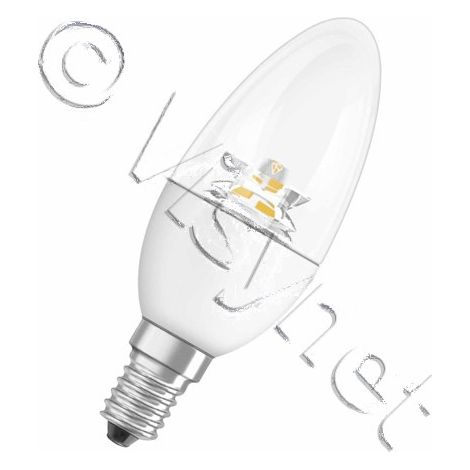 Osram - star classic b 4w 827 220v - 240v e14 claire blister - 4052899913622