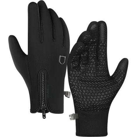 Gants d'hiver chauds pour femmes, idéaux pour les sports de plein air et antidérapants pour hommes et femmes. (1/5)