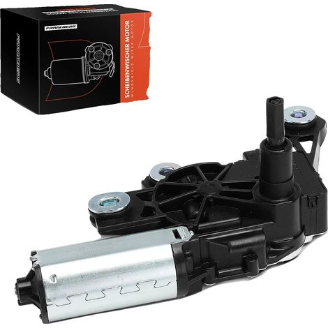 Motor limpiaparabrisas, 4 contactos de conexión, voltaje de 12 V, compatible con SEAT, compatible con SKODA, diseño compacto. (1/5)