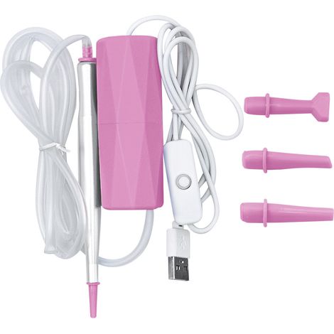 Stylo électrique pour peinture diamant, stylo à peinture diamant à vide rechargeable par USB avec 3 embouts, accessoire pour une pose plus rapide et précise des pierres AB (1/5)