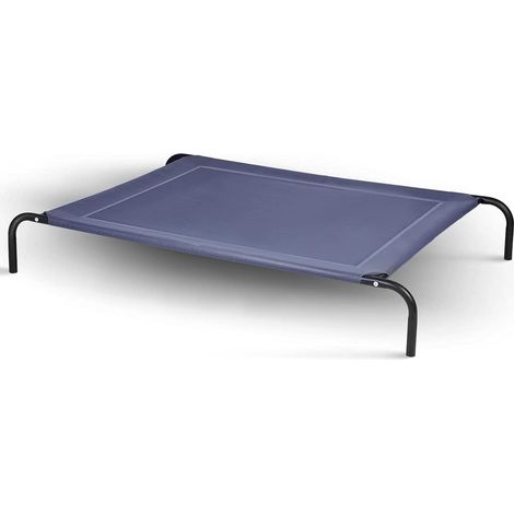 COSTWAY Cama Mascota Perro Gato para Exterior Jardin Terraza Dormir 130x90x20cm Cama Elevada (Grande) (1/4)