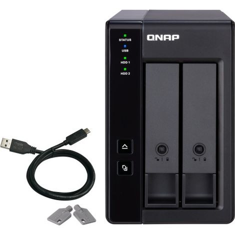 Serveur NAS Qnap BOITIER D EXTENSION QNAP TR 002 (1/5)