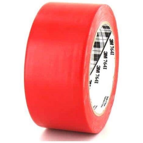 3M Nastro isolante 764 Rosso 50 millimetri