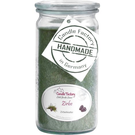 Candle Factory Mini Jumbo Zirbe Duftkerze Dekokerze 307-067