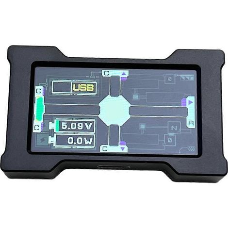 Hub USB gaming 2 vers 3 ports, 8 kHz, alimentation indépendante, avec écran, design tendance pour un bureau gaming (noir) (1/5)