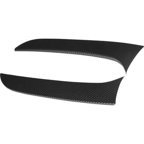 Paire de déflecteurs arrière latéraux pour vitres, style fibre de carbone, compatible Série 1 F20 F21 2016-2019, remplacement (1/5)