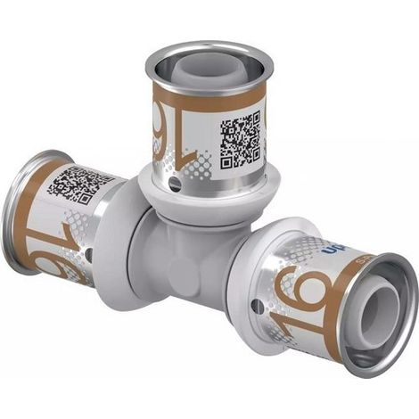 Raccord uponor s-press plus indicatore pressione forma ottimizzata